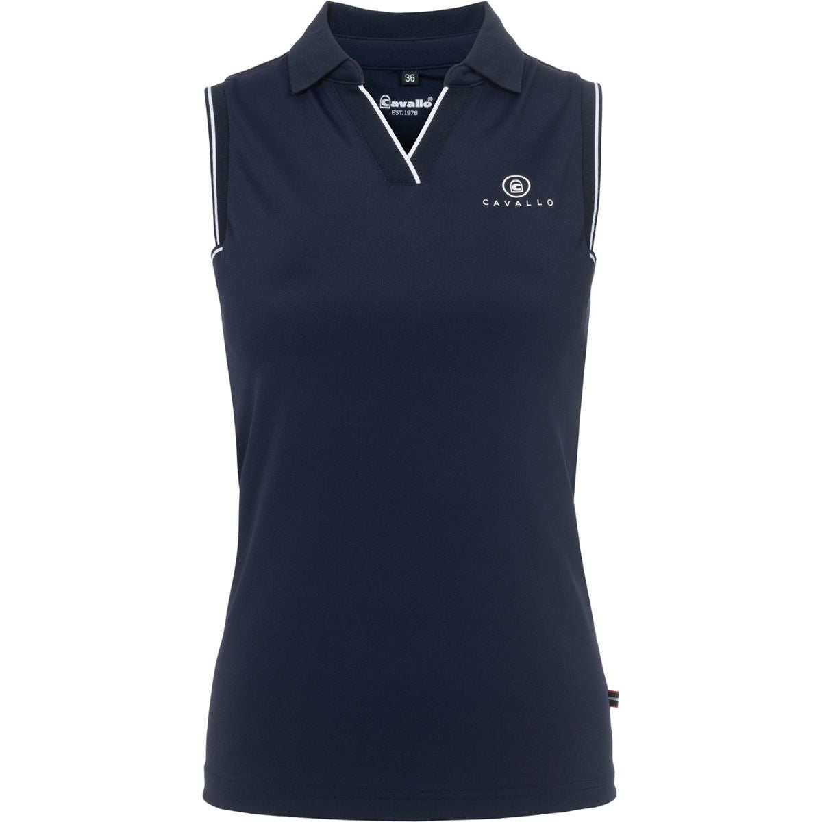 Cavallo Top CavalBua Sin Mangas Azul oscuro
