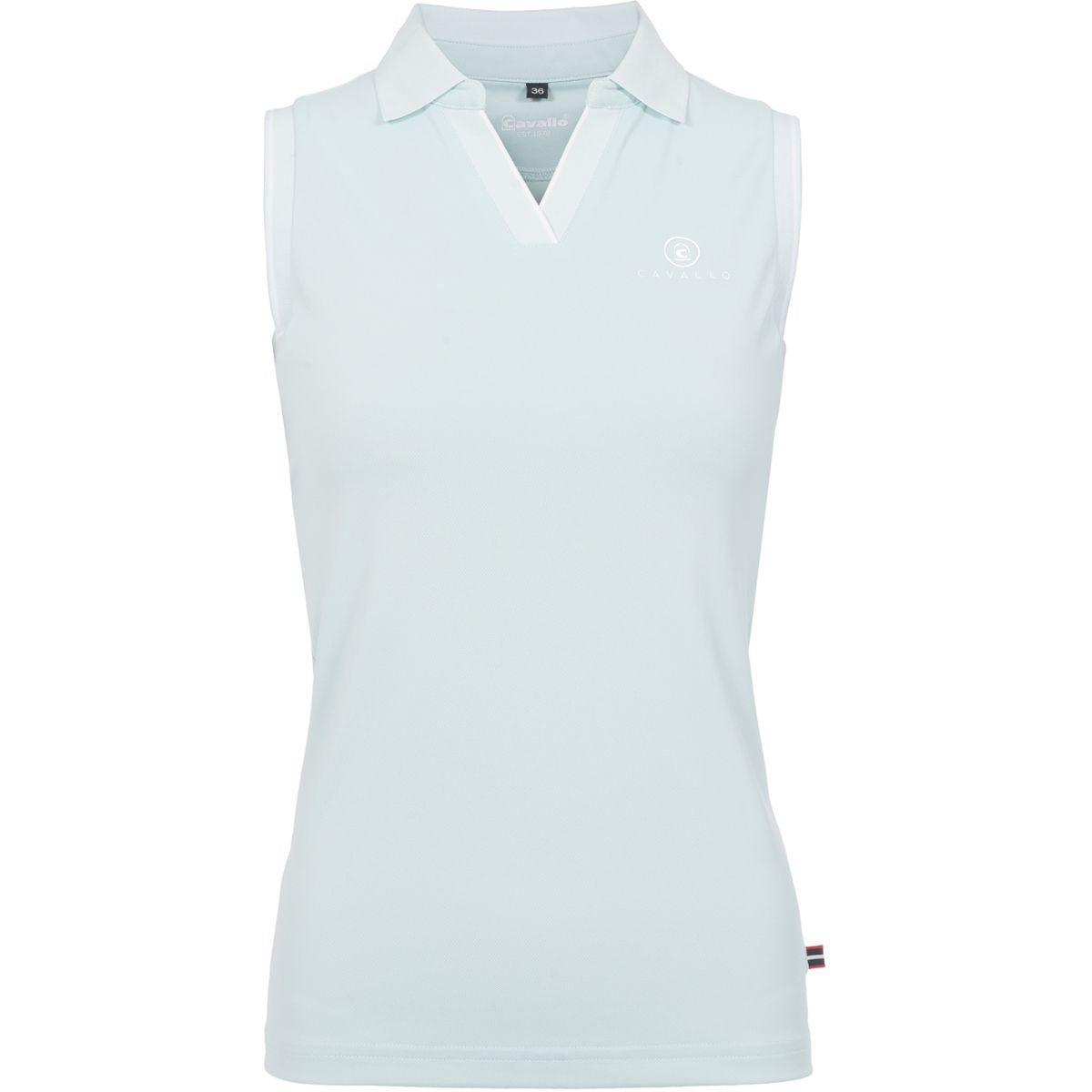Cavallo Top CavalBua Sin Mangas Crystal Blue