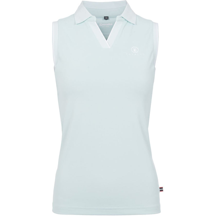 Cavallo Top CavalBua Sin Mangas Crystal Blue