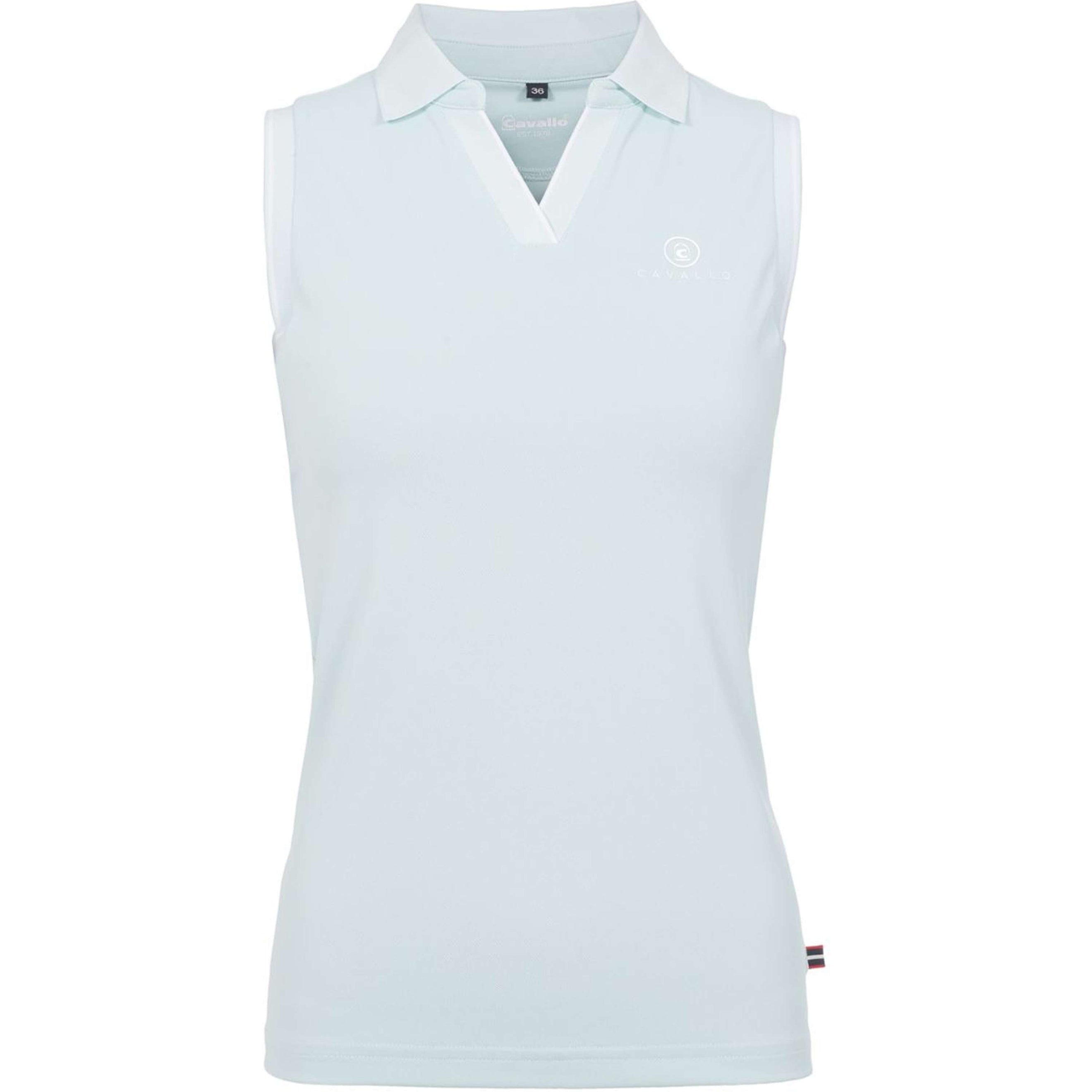 Cavallo Top CavalBua Sin Mangas Crystal Blue