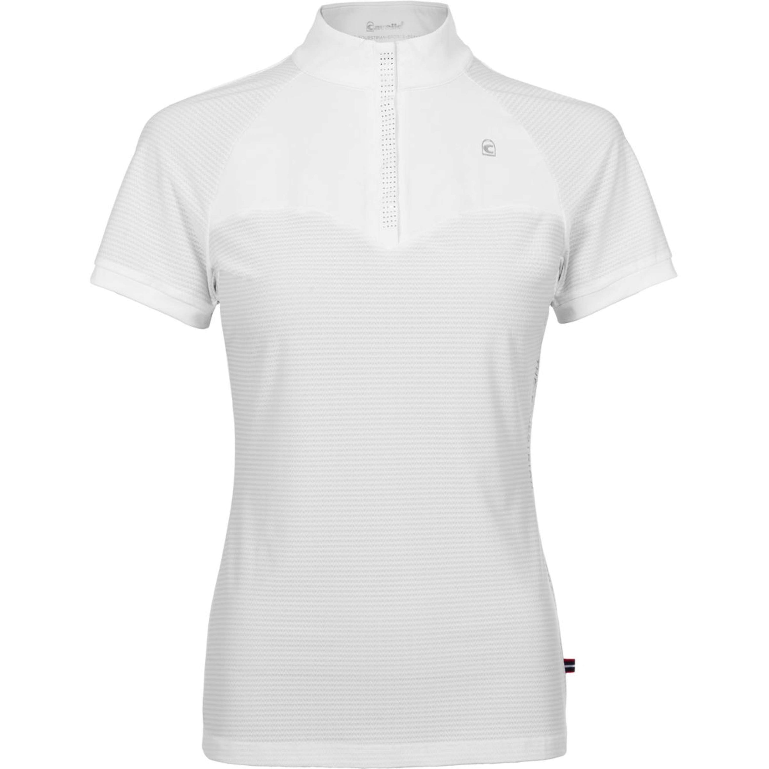Cavallo Camiseta de Competición CavalBrisa Blanco Cavallo Camiseta de Competición CavalBrisa Blanco
