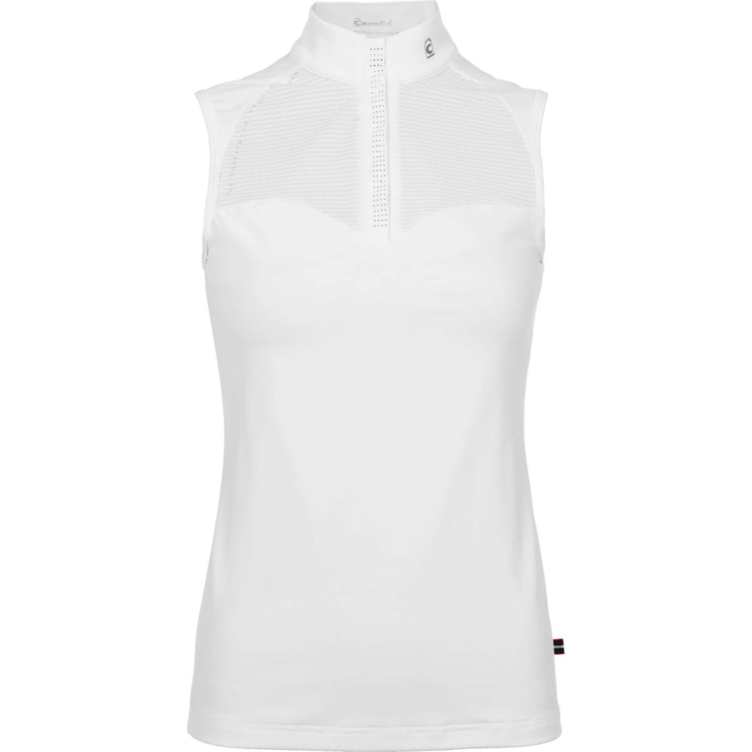 Cavallo Camiseta de Competición CavalBaila Sin Mangas Blanco