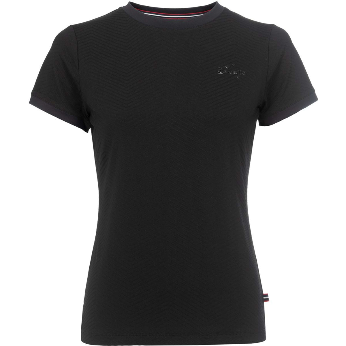 Cavallo T-Shirt CavalBianca Negro