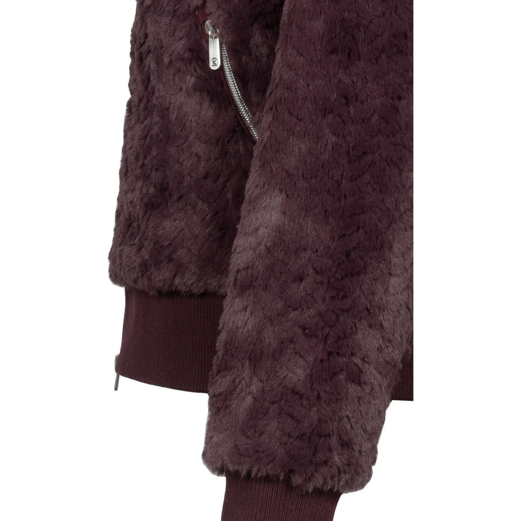 Cavallo Sudadera con capucha y cremallera CavalDea Dusty Plum