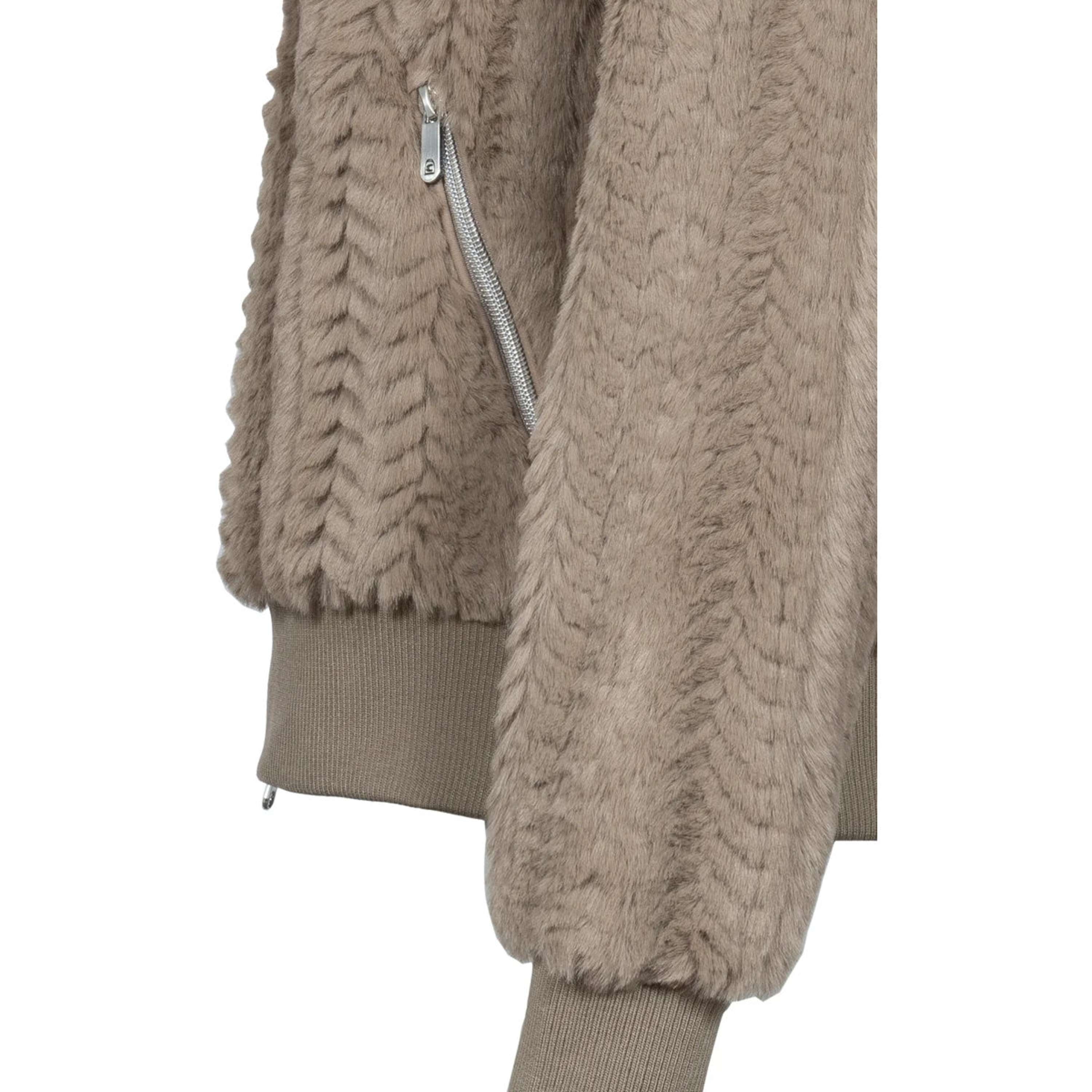 Cavallo Sudadera con capucha y cremallera CavalDea Latte