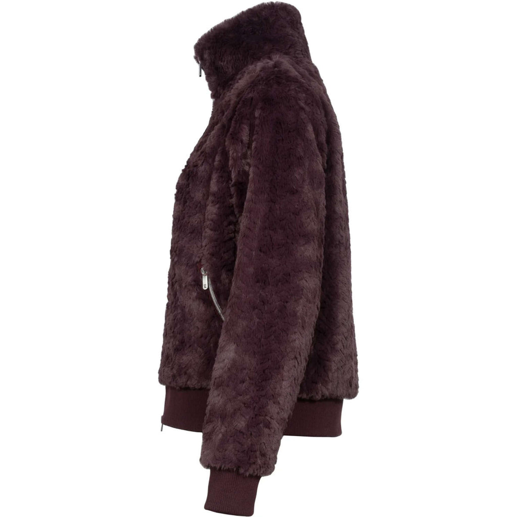 Cavallo Sudadera con capucha y cremallera CavalDea Dusty Plum
