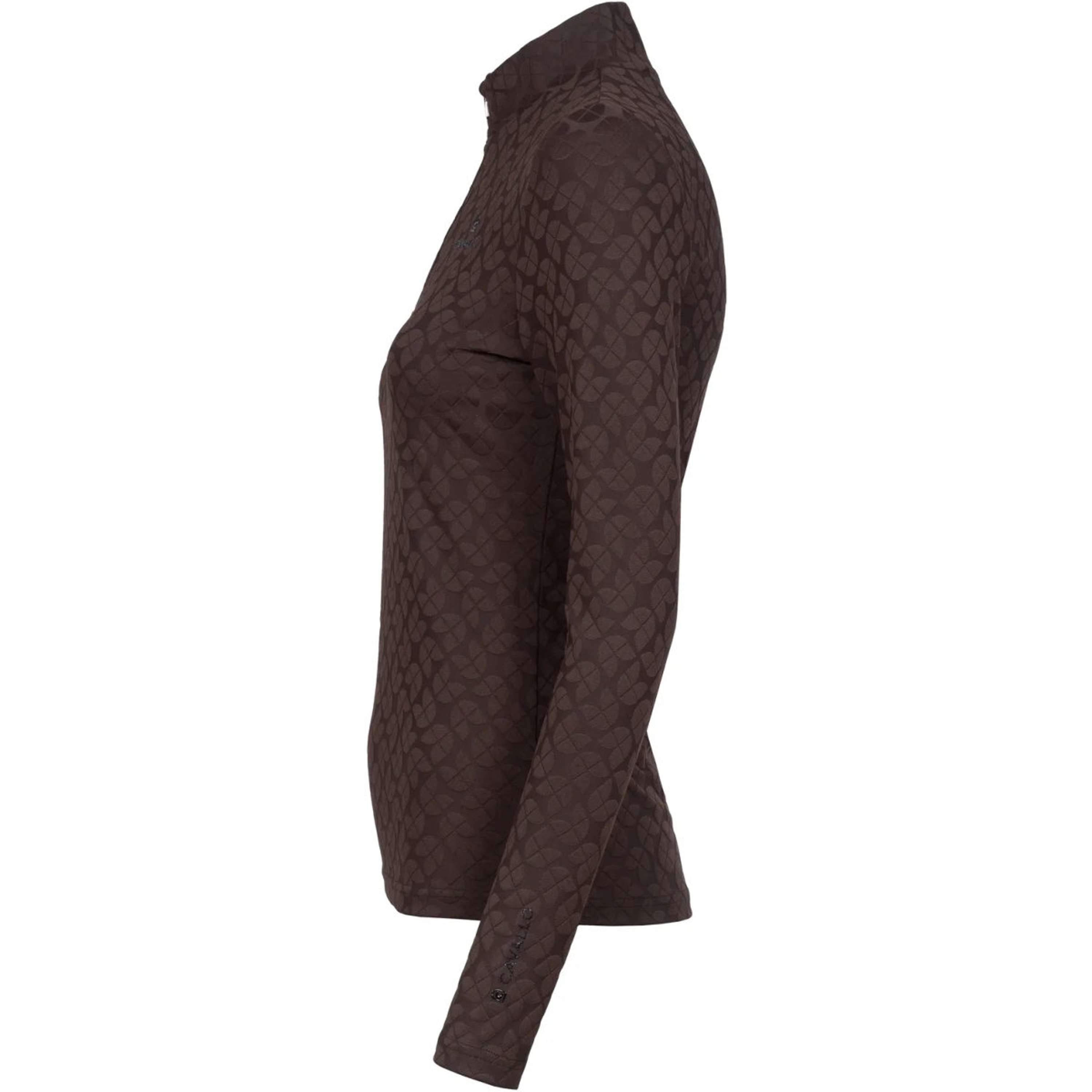 Cavallo Camiseta CavalDarsha Mangas Largas Café Noir