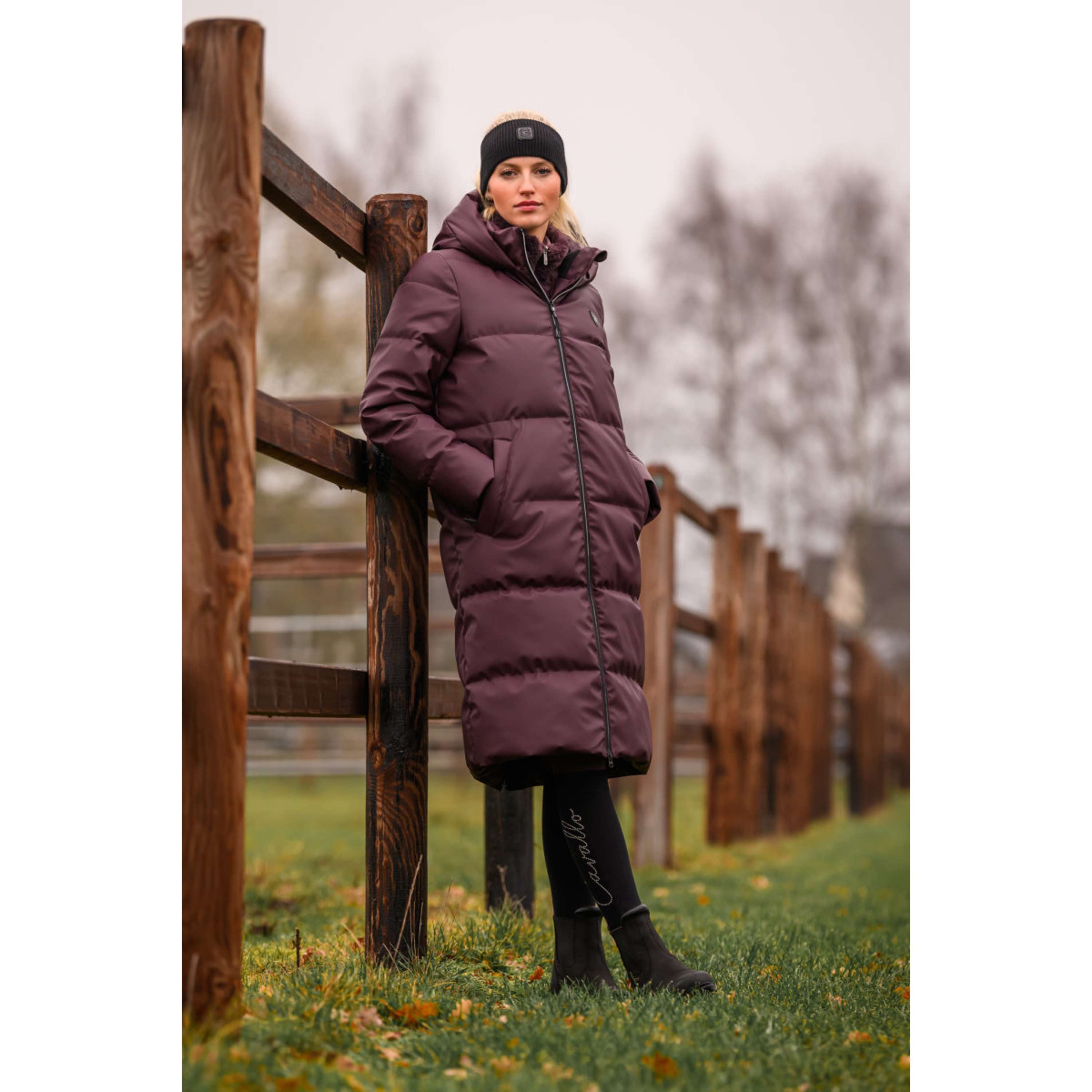 Cavallo Abrigo Largo CavalDaly Dusty Plum