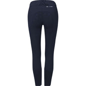 Cavallo Pantalón de Equitación Caja Grip Hi Waist Azul Profundo/Azul Oscuro