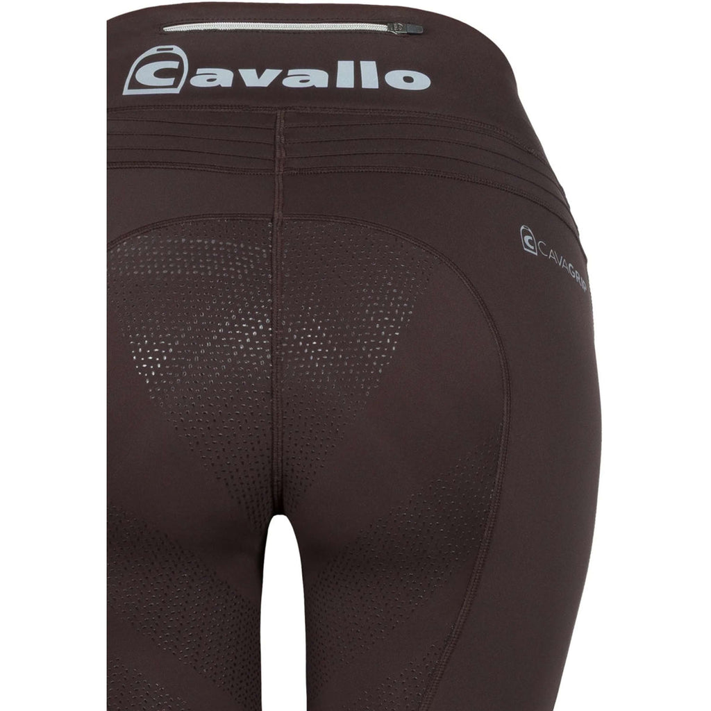 Cavallo Legging de Equitación CavalLin Grip Rl Full Grip Café Noir
