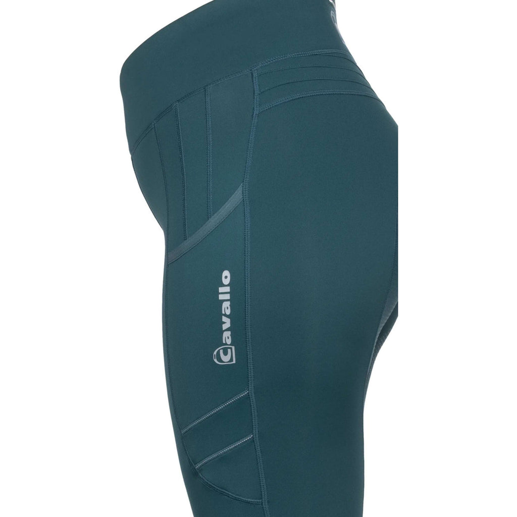 Cavallo Legging de Equitación CavalLin Grip Rl Full Grip Dark Peacock