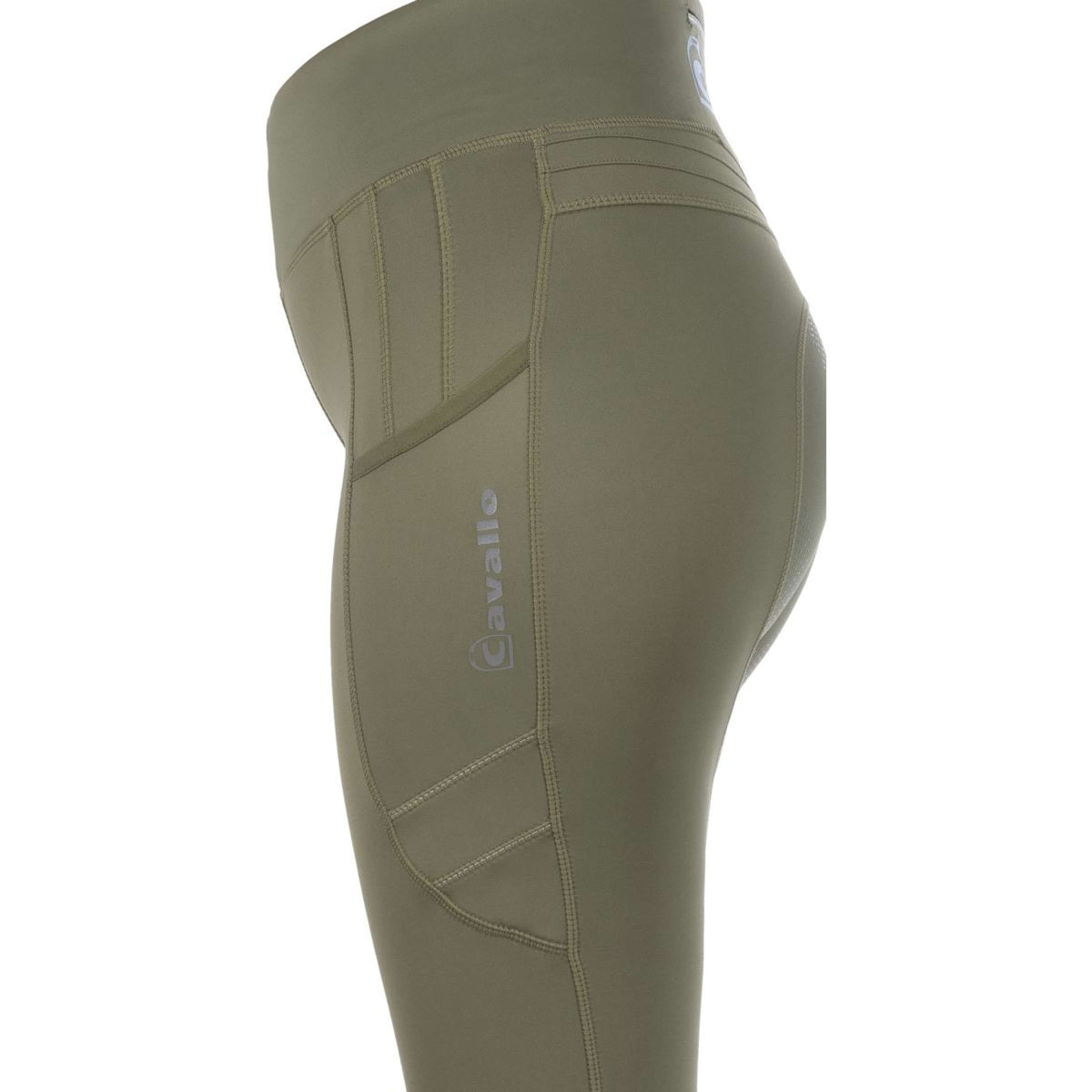 Cavallo Legging de Equitación Cavallin Grip RL Full Grip Tea Leaf