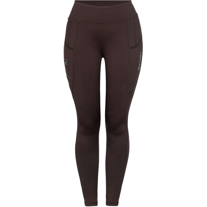 Cavallo Legging de Equitación CavalLin Grip Rl Full Grip Café Noir