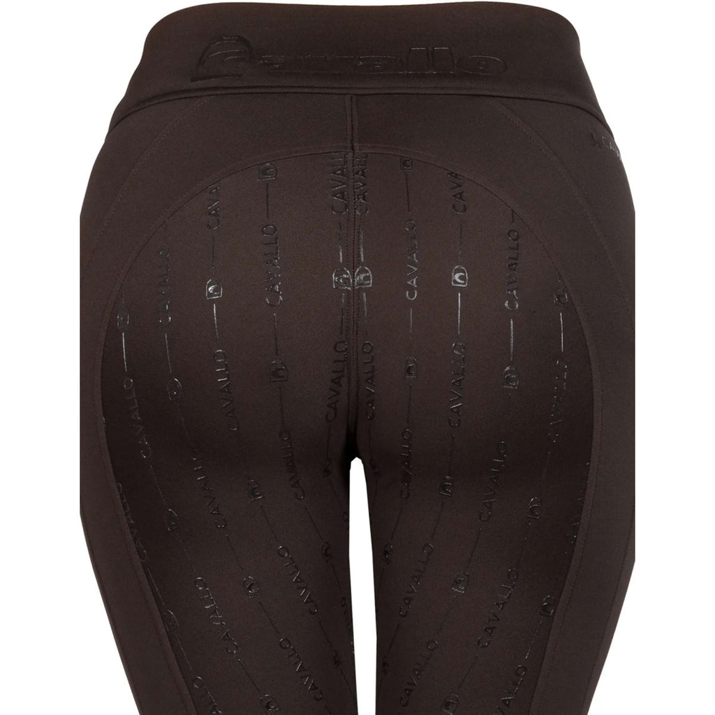 Cavallo Legging de Equitación CavalLiz Grip Rl Full Grip Café Noir
