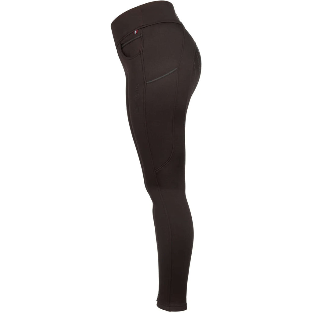 Cavallo Legging de Equitación CavalLiz Grip Rl Full Grip Café Noir