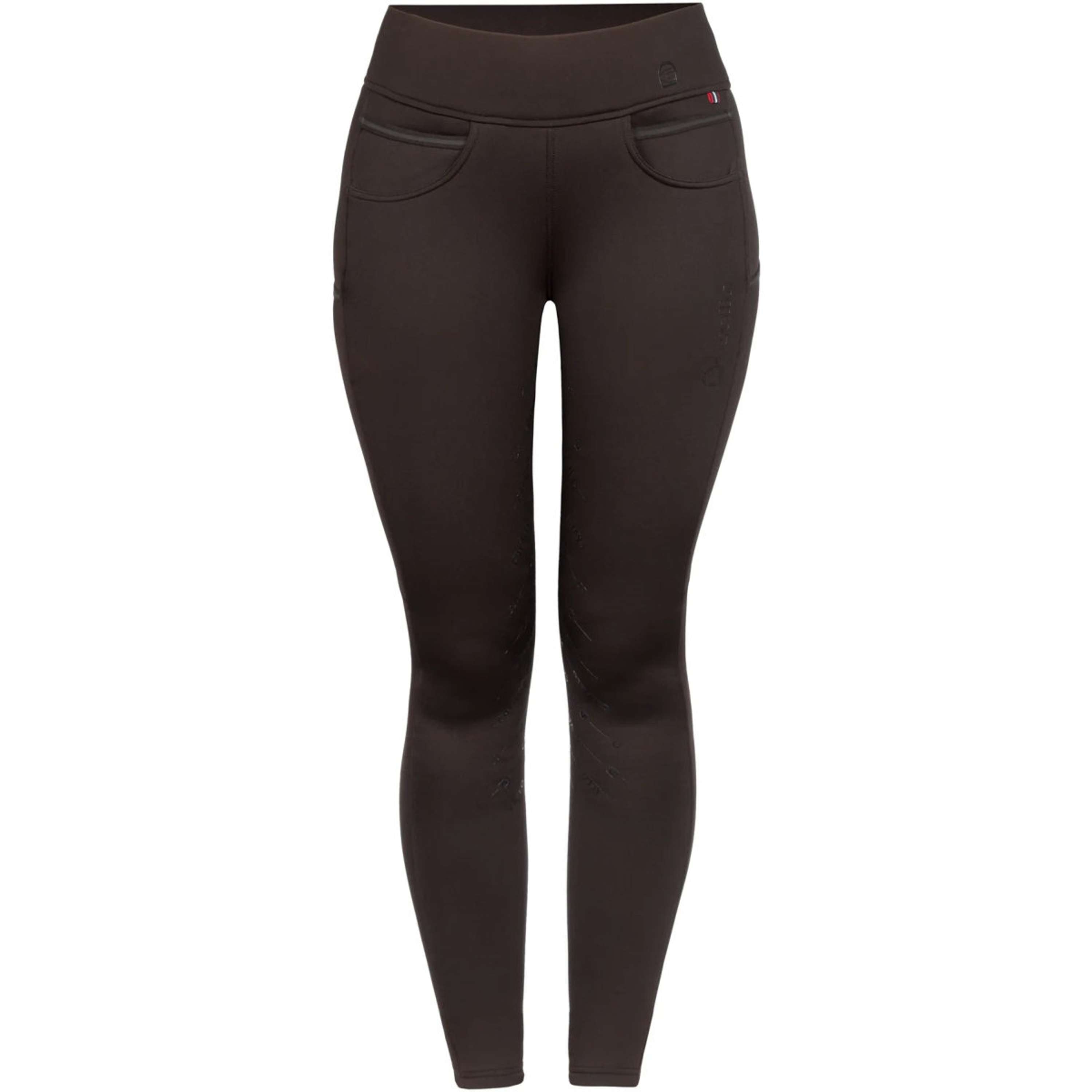 Cavallo Legging de Equitación CavalLiz Grip Rl Full Grip Café Noir