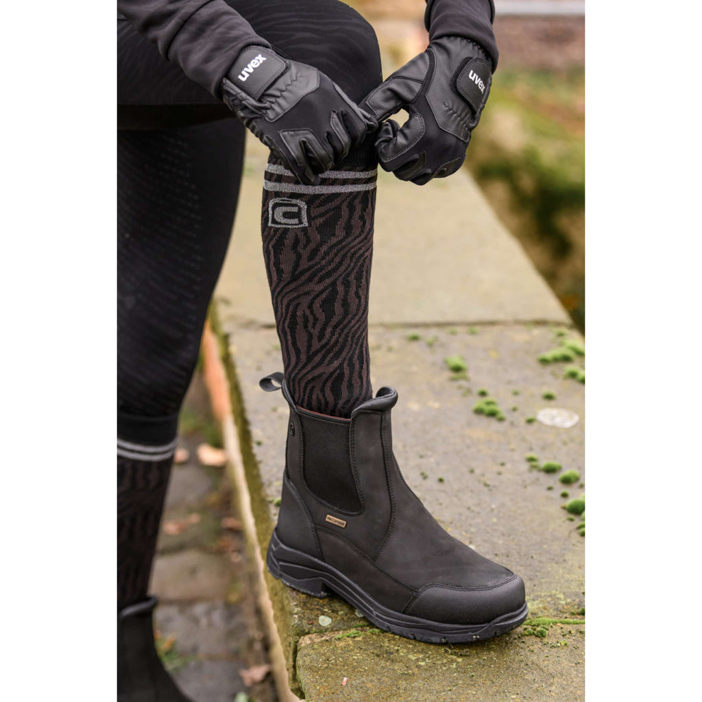 Cavallo Calcetines de Equitación CavalSelda Negro
