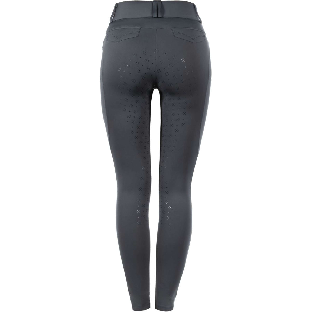 Cavallo Legging de Equitación CavalCandera Grip Mobile Pino Plateado