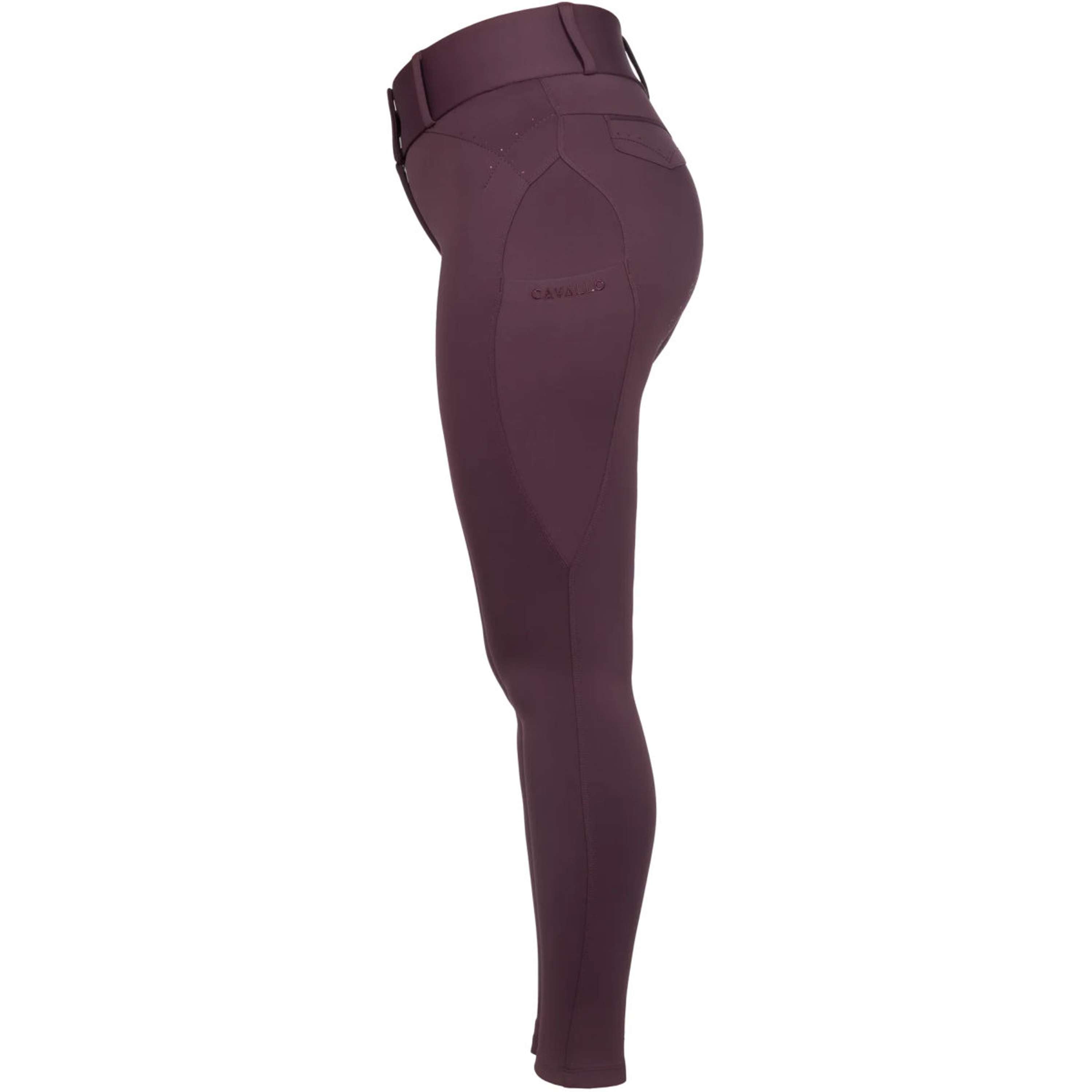 Cavallo Pantalón de Equitación CavalCandera Grip Mobile Full Grip Dusty Plum