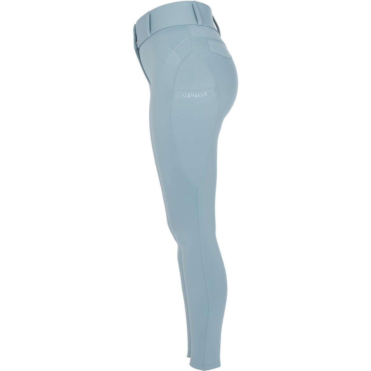 Cavallo Pantalón de Equitación CavalCandera Grip Mobile Full Grip Soft Aqua