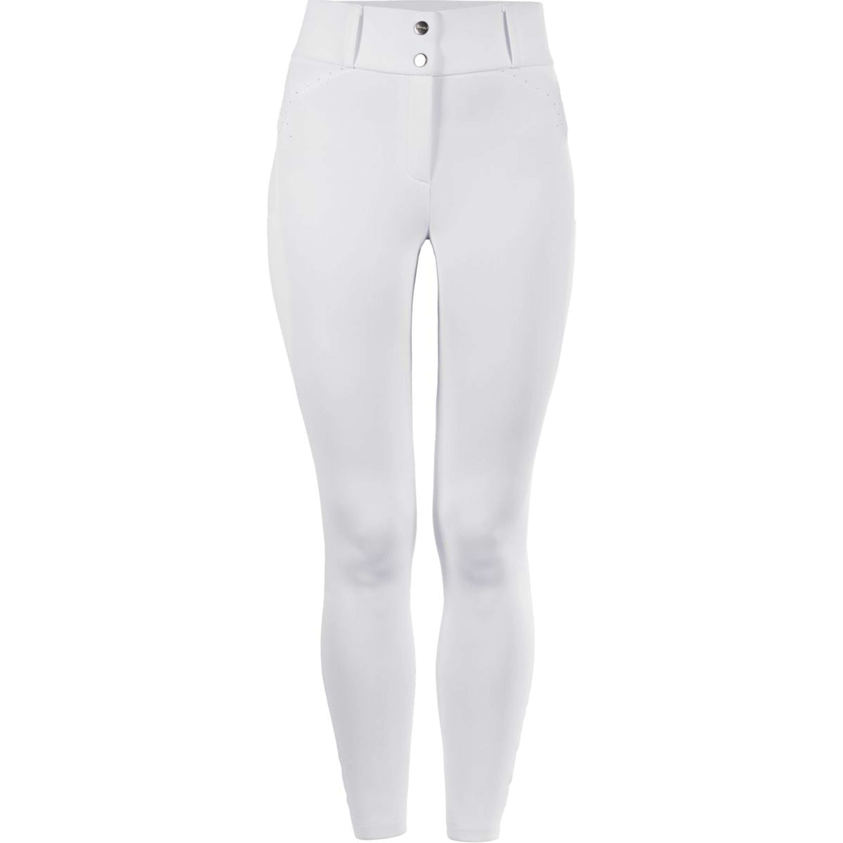 Cavallo Legging de Equitación CavalCandera Grip Mobile Blanco