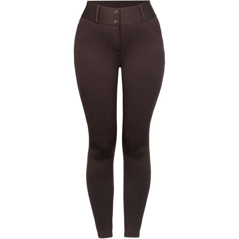 Cavallo Pantalón de Equitación CavalCandera Grip Mobile Full Grip Café Noir