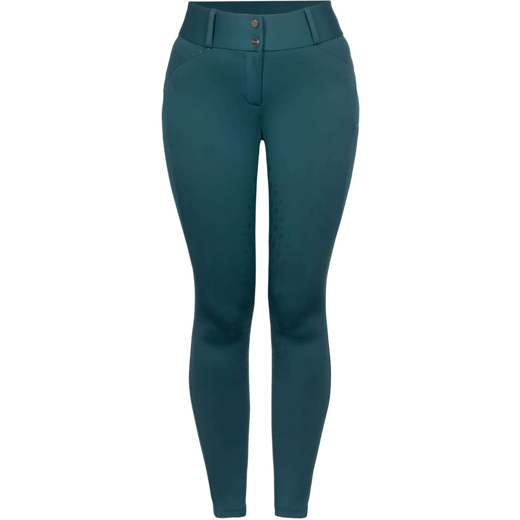 Cavallo Pantalón de Equitación CavalCandera Grip Mobile Full Grip Dark Peacock