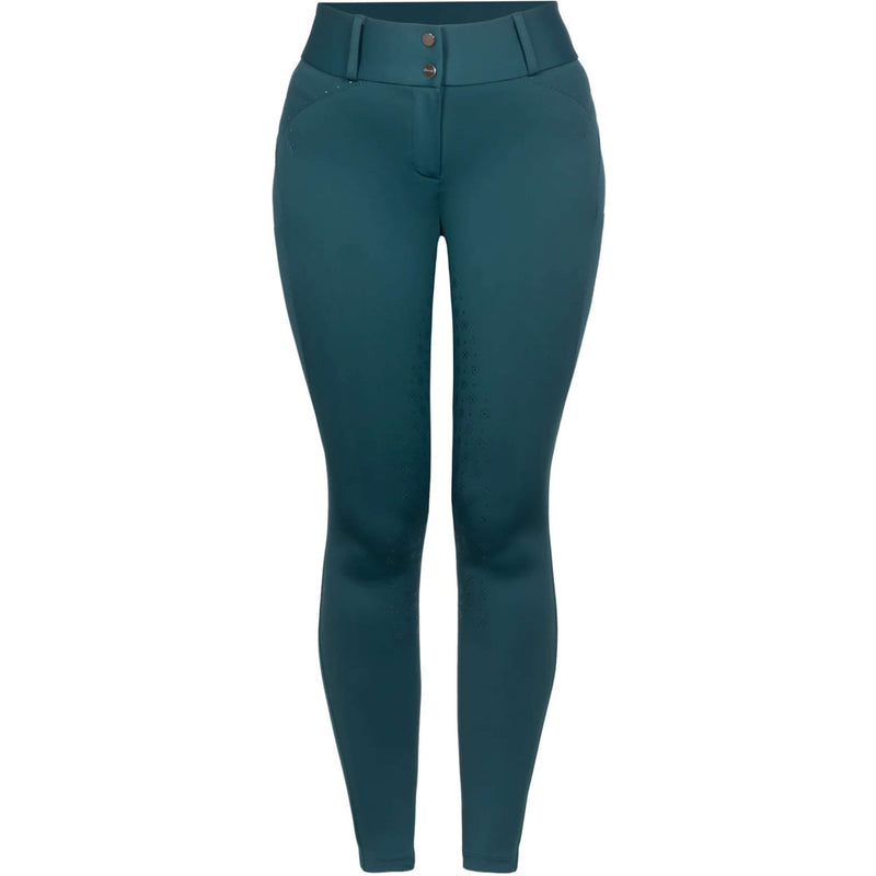 Cavallo Pantalón de Equitación CavalCandera Grip Mobile Full Grip Dark Peacock