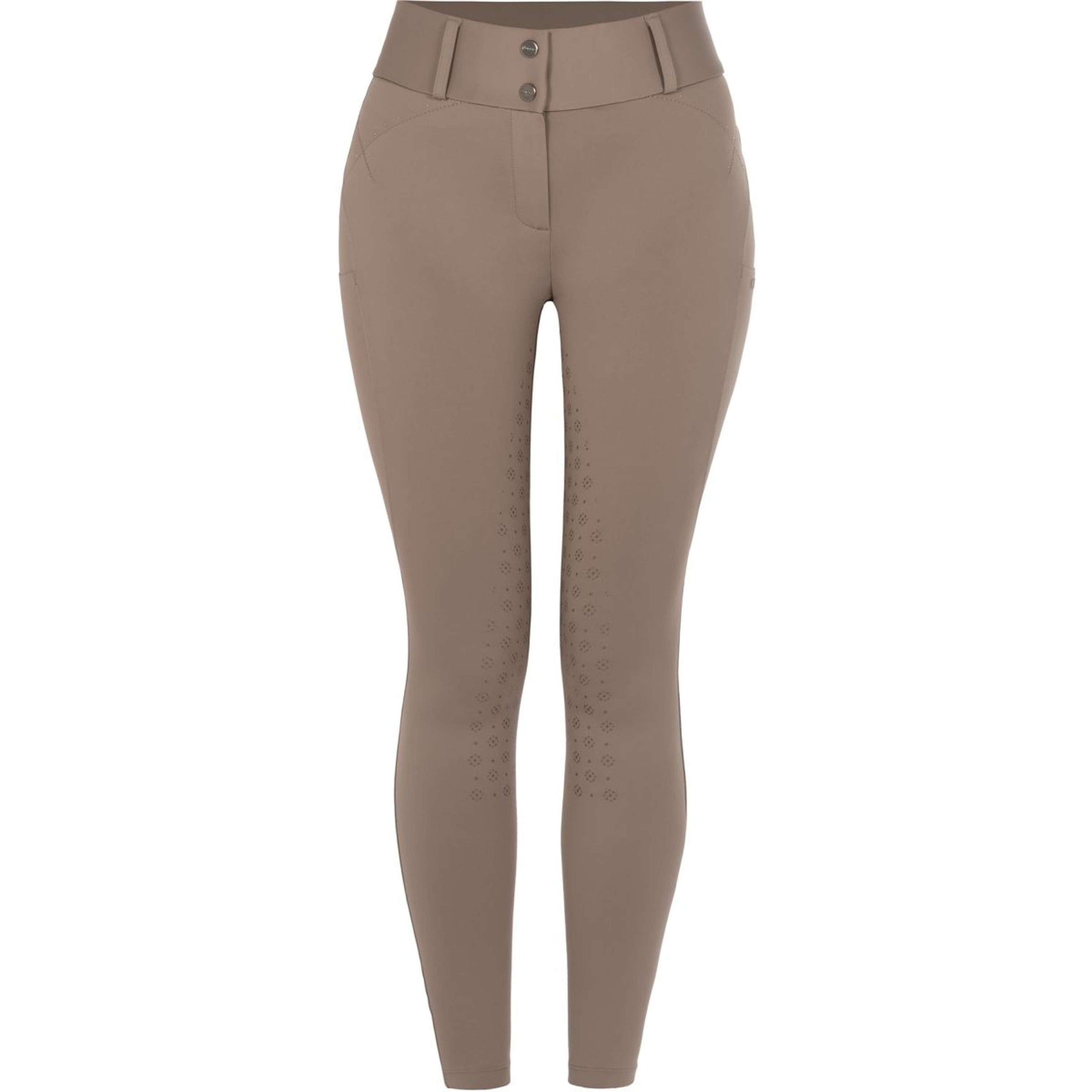 Cavallo Pantalón de Equitación CavalCandera Grip Mobile Full Grip Mocha Latte