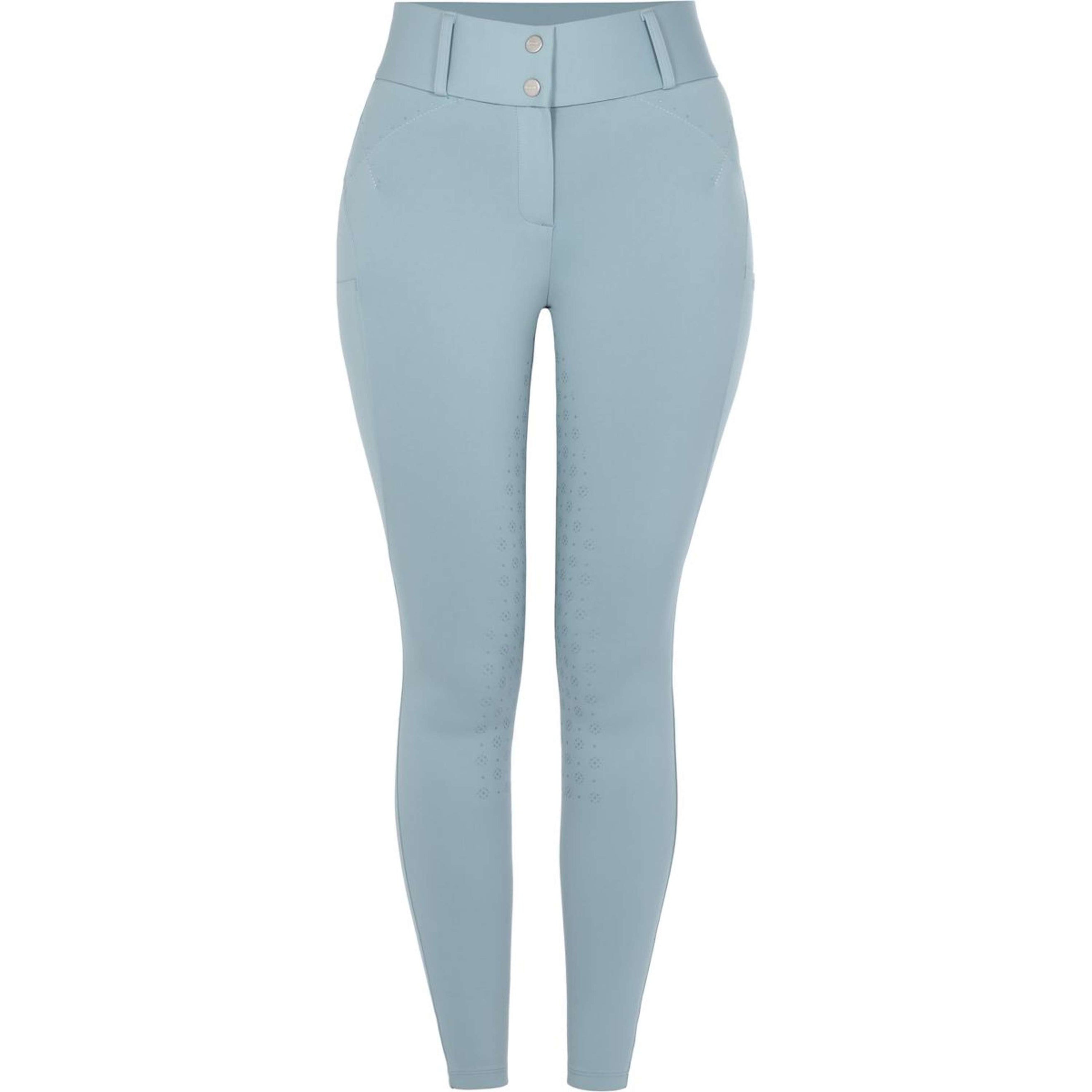 Cavallo Pantalón de Equitación CavalCandera Grip Mobile Full Grip Soft Aqua