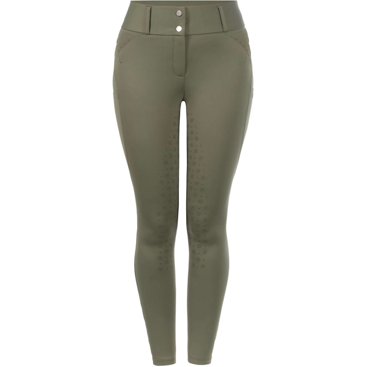 Cavallo Pantalón de Equitación Cavalcandera Grip Mobile Full Grip Tea Leaf