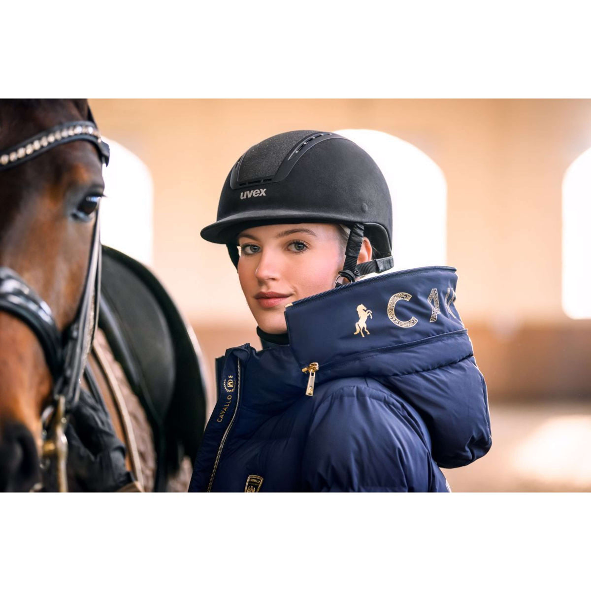 Cavallo Abrigo Largo CavalLucy Night Shadow