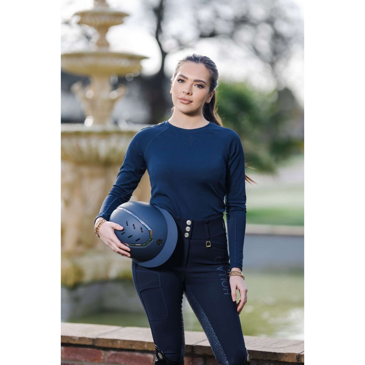 Charles Owen Casco Kylo Wide Peak MIPS Navy Matte/Pewter