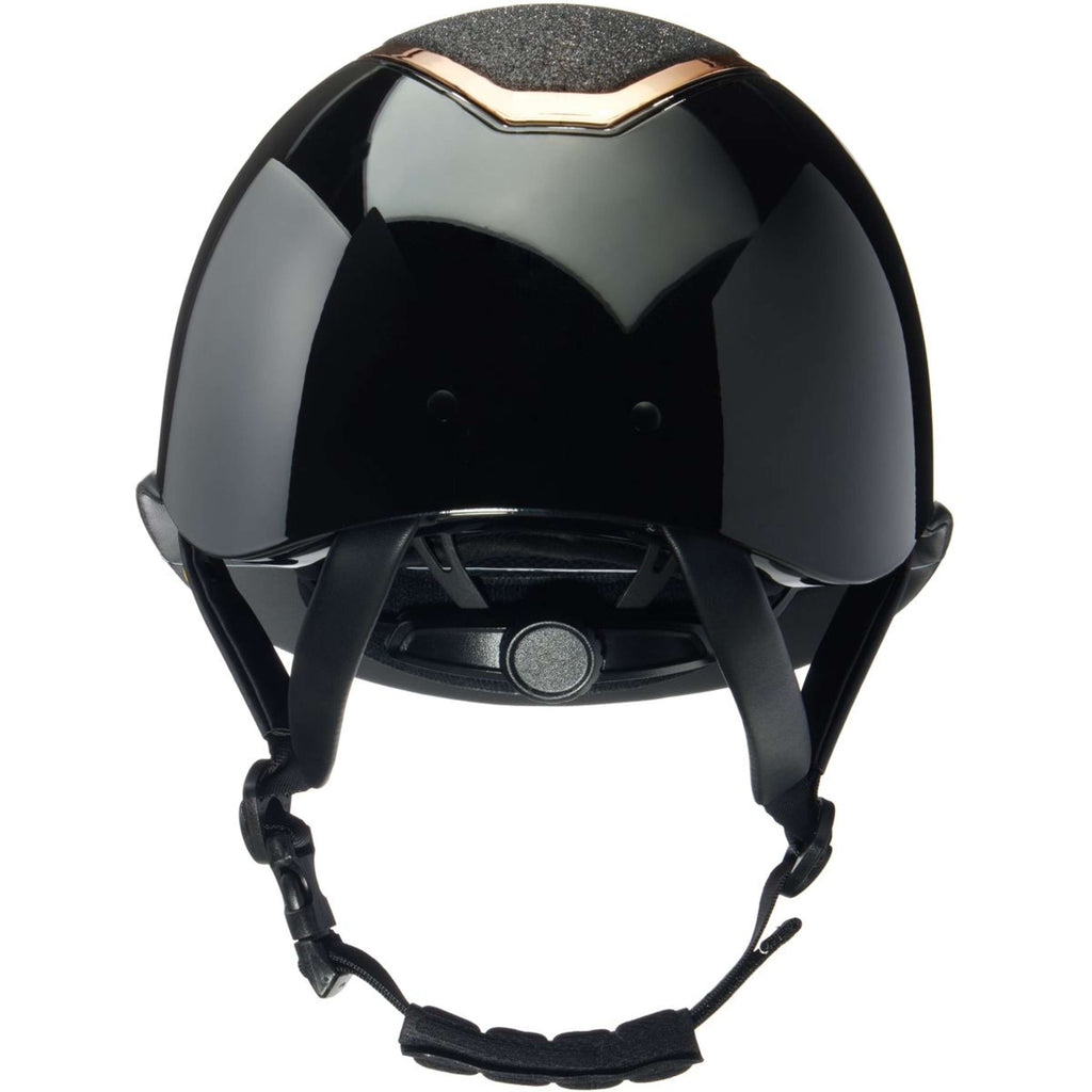 Charles Owen Casco Kylo Sparkly Wide Peak MIPS Black Gloss/Rose Gold