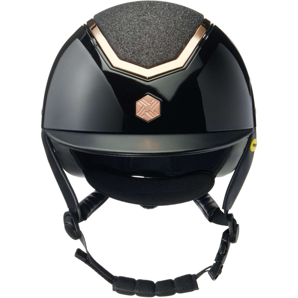 Charles Owen Casco Kylo Sparkly MIPS Black Gloss/Rose Gold