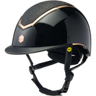 Charles Owen Casco Kylo Sparkly MIPS Black Gloss/Rose Gold