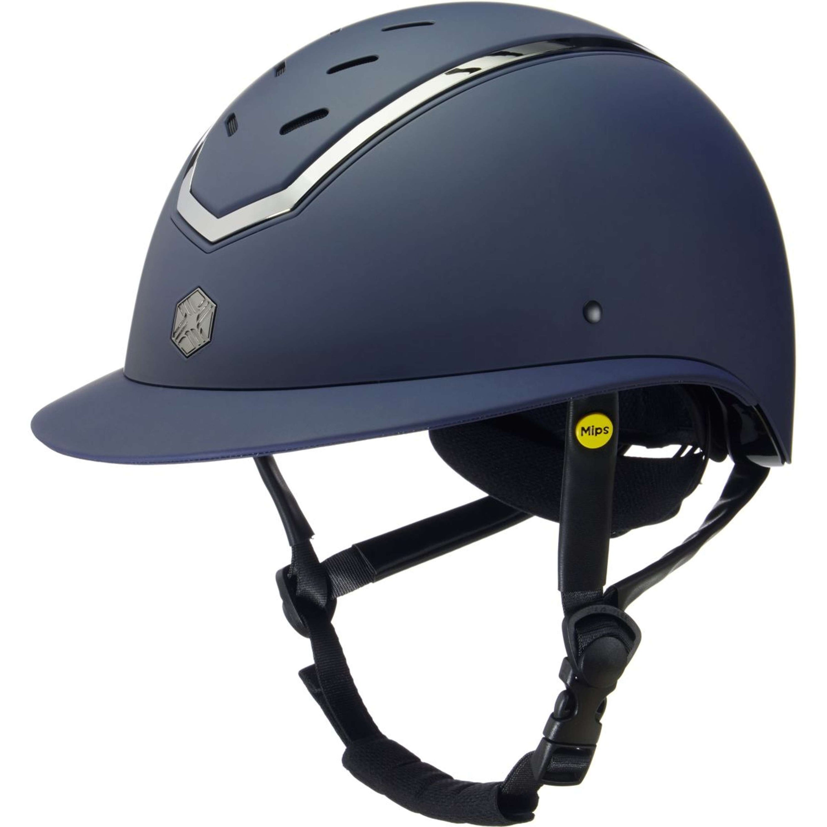 Charles Owen Casco Kylo Wide Peak MIPS Navy Matte/Pewter
