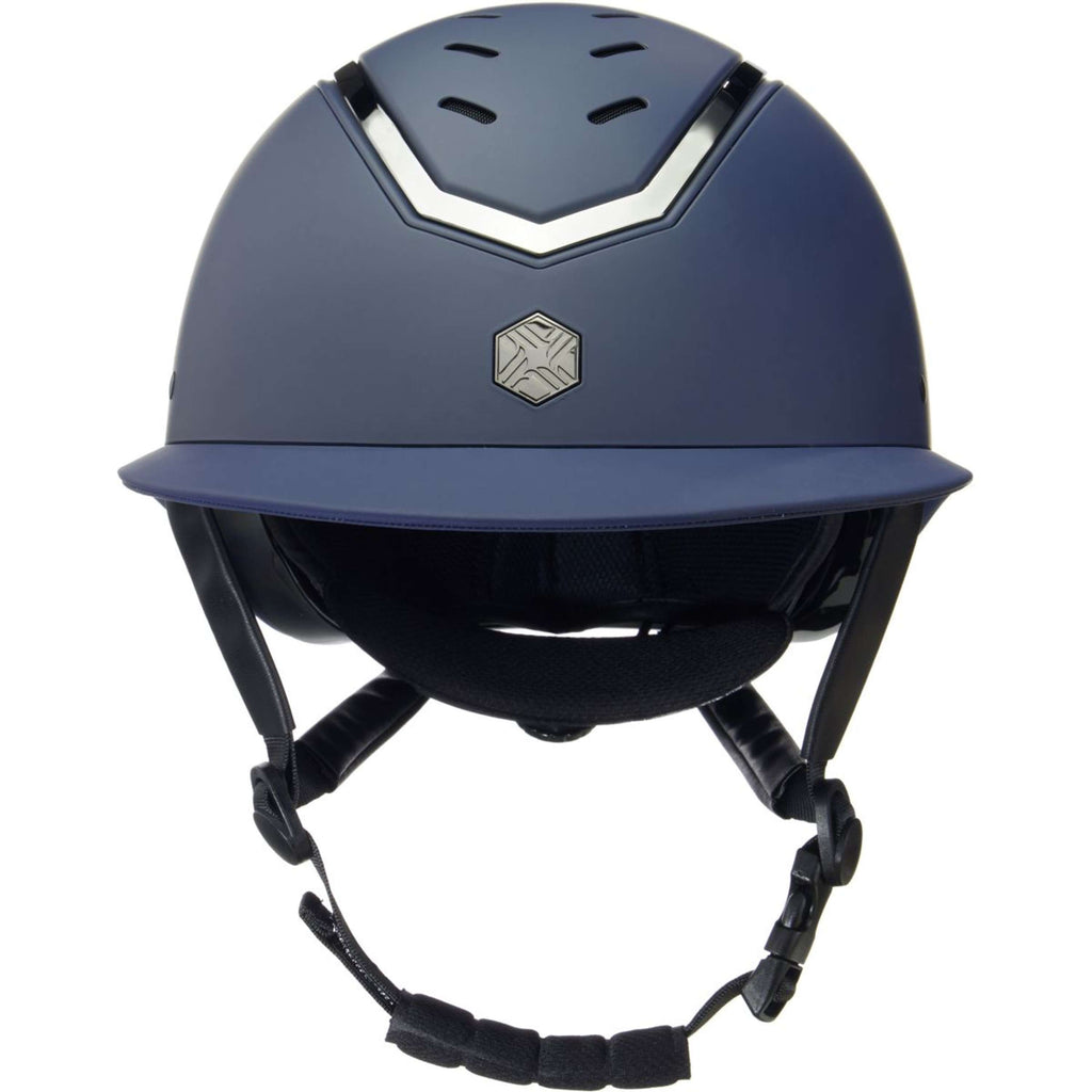 Charles Owen Casco Kylo Wide Peak Navy Matte/Pewter