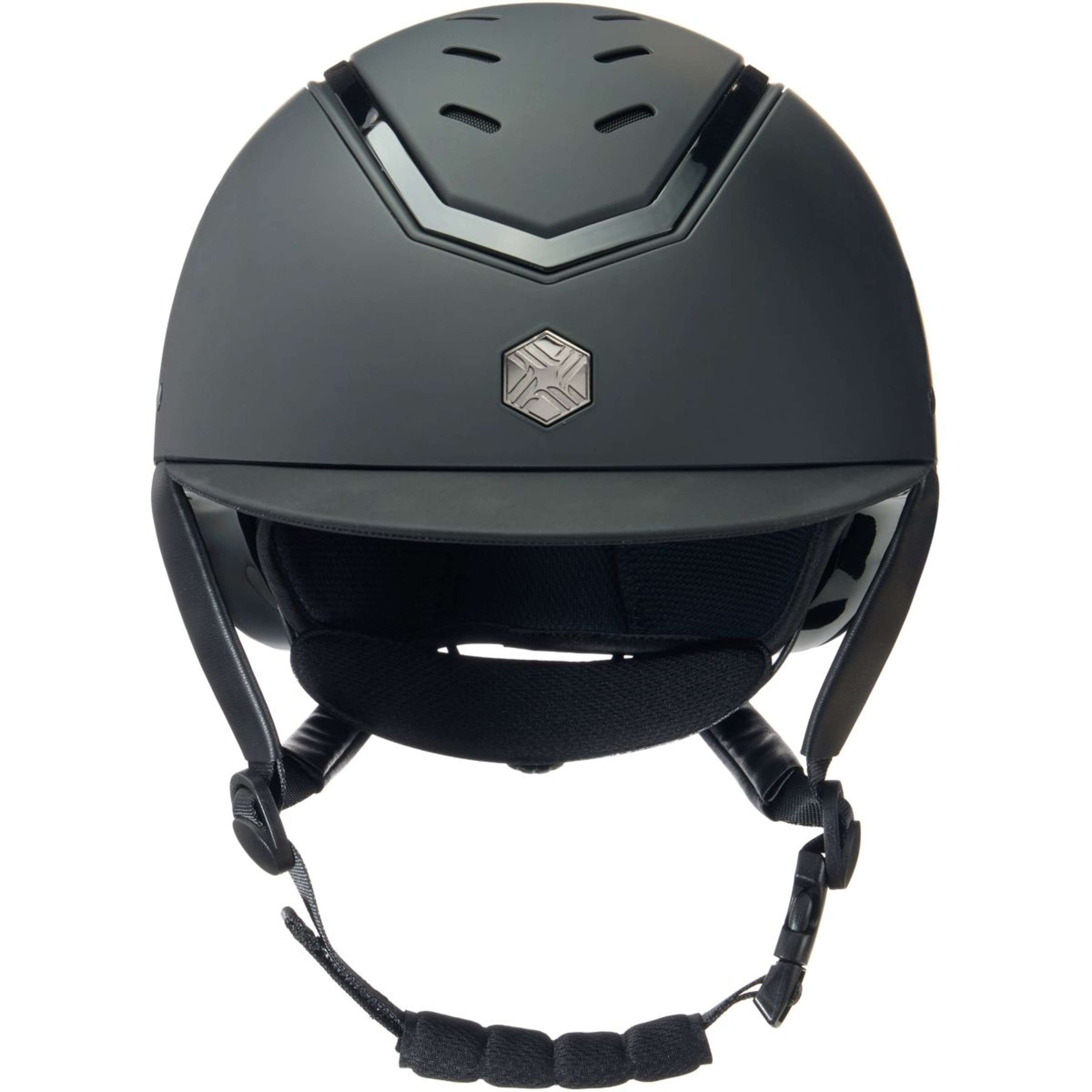 Charles Owen Casco Kylo Black Matte/Black Gloss