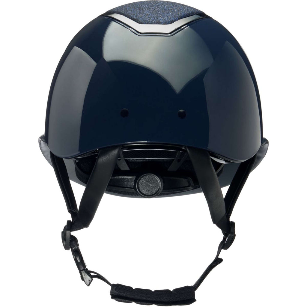 Charles Owen Casco Kylo Sparkly Wide Peak Navy Gloss/Pewter