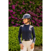 Charles Owen Casco Kylo Sparkly Navy Gloss/Pewter