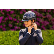 Charles Owen Casco Kylo Sparkly MIPS Navy Gloss/Pewter