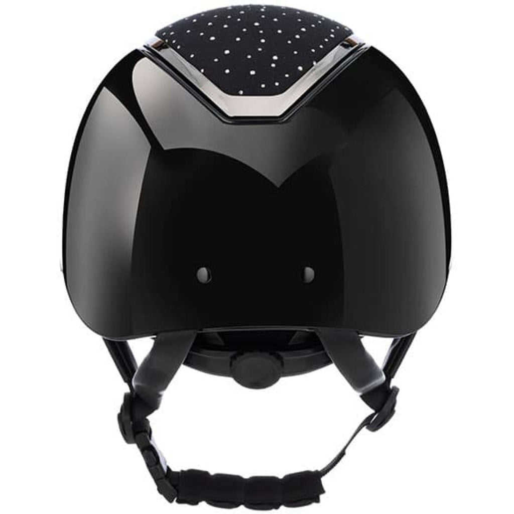 Charles Owen Casco Kylo Crystal Black Gloss/Chrome