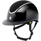 Charles Owen Casco Kylo Crystal Wide Peak MIPS Black Gloss/Chrome
