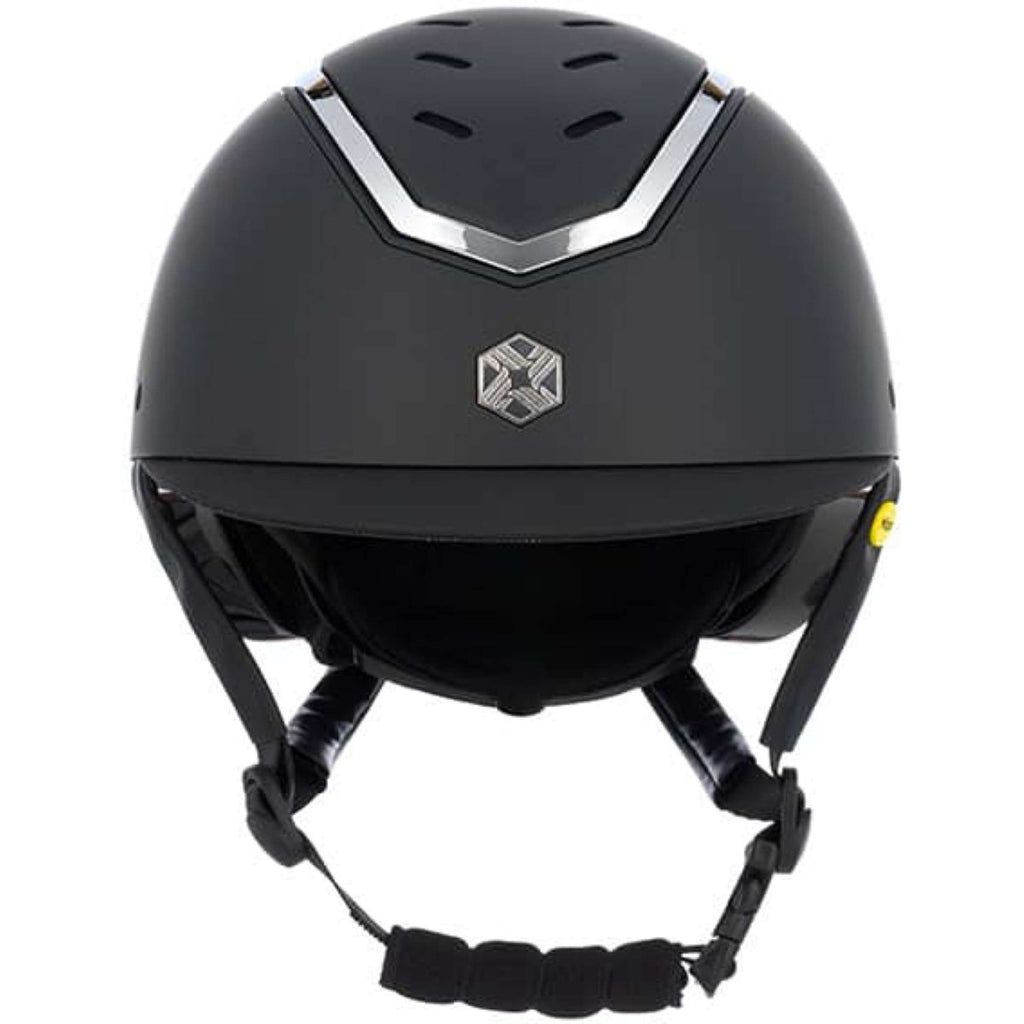 Charles Owen Casco Kylo Black Matte/Silver