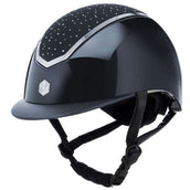 Charles Owen Casco Kylo Crystal Navy Gloss/Silver