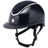Charles Owen Casco Kylo Crystal Wide Peak Navy Gloss/Silver