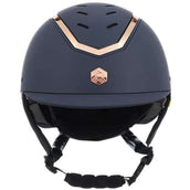Charles Owen Casco Kylo Navy Matte/Rose Gold