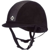 Charles Owen Casco de Seguridad YR8 Ronda central brillante Negro