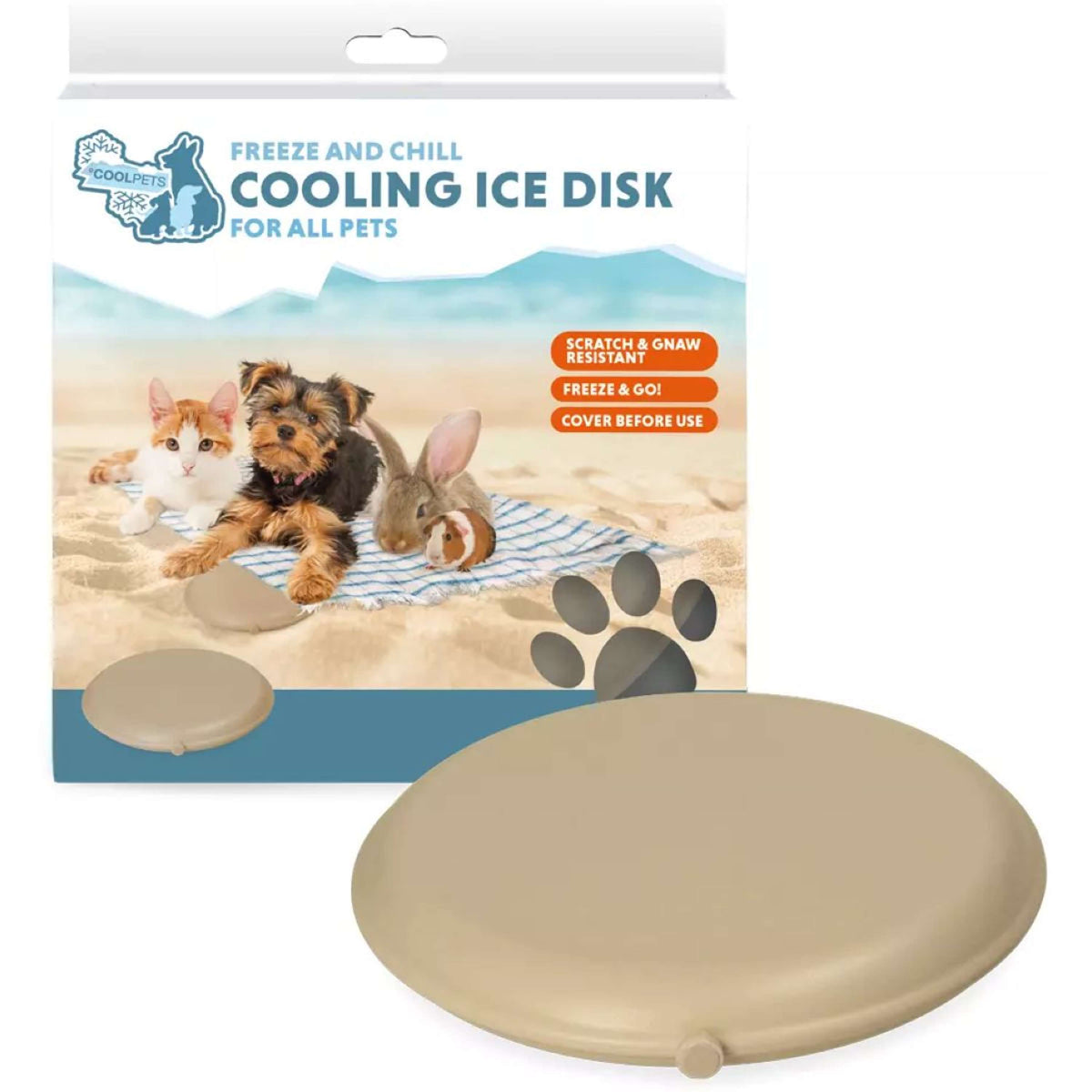 CoolPets Cooling Disc Beige